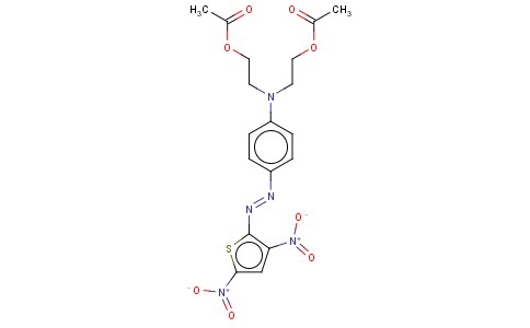 ([4-[(3,5-DINITRO-2-THIENYL)DIAZENYL]PHENYL]IMINO)DI-2,1-ETHANEDIYLDIACETATE